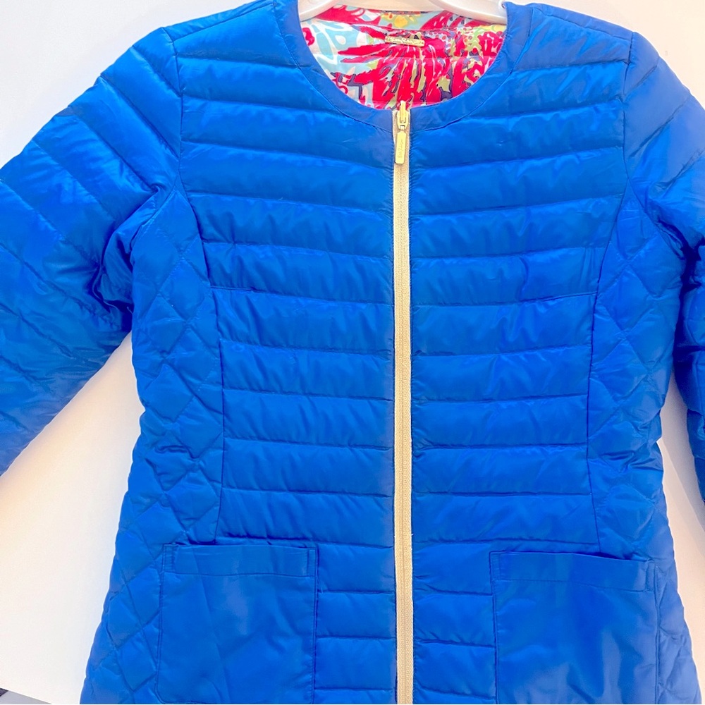 Lilly Pulitzer puffer jacket